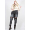Destroy Skinny Plus Size Jeans | TopLine Royalty Boutique